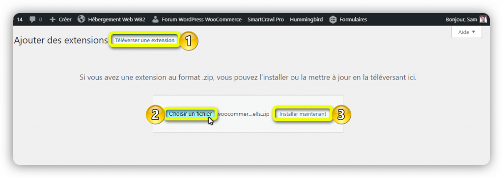 Woocommerce Force Sells – Lier des produits