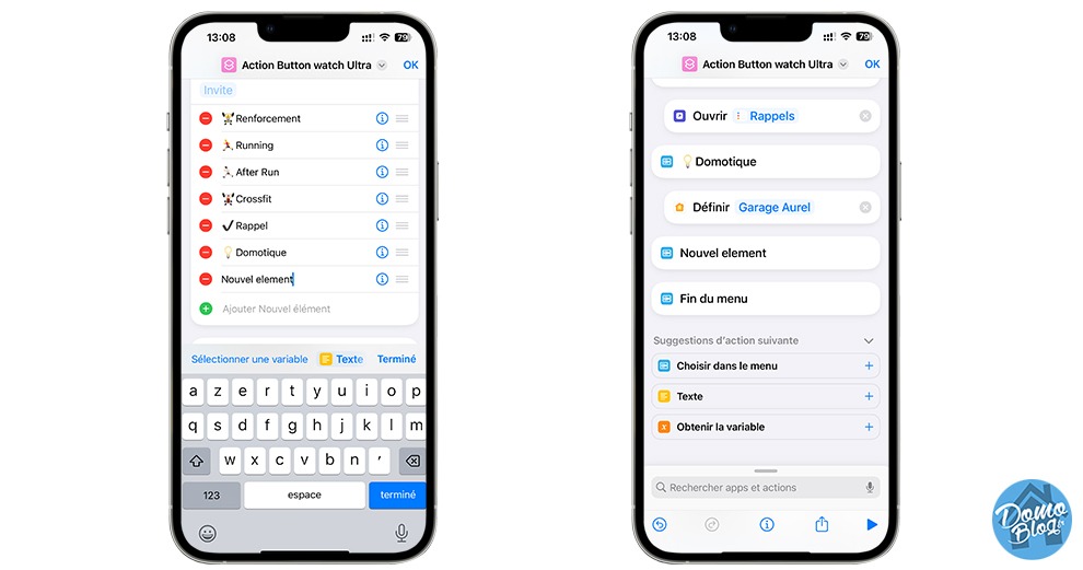 Comment rendre plus utile le bouton action de l'Apple Watch Ultra avec Raccourcis ?