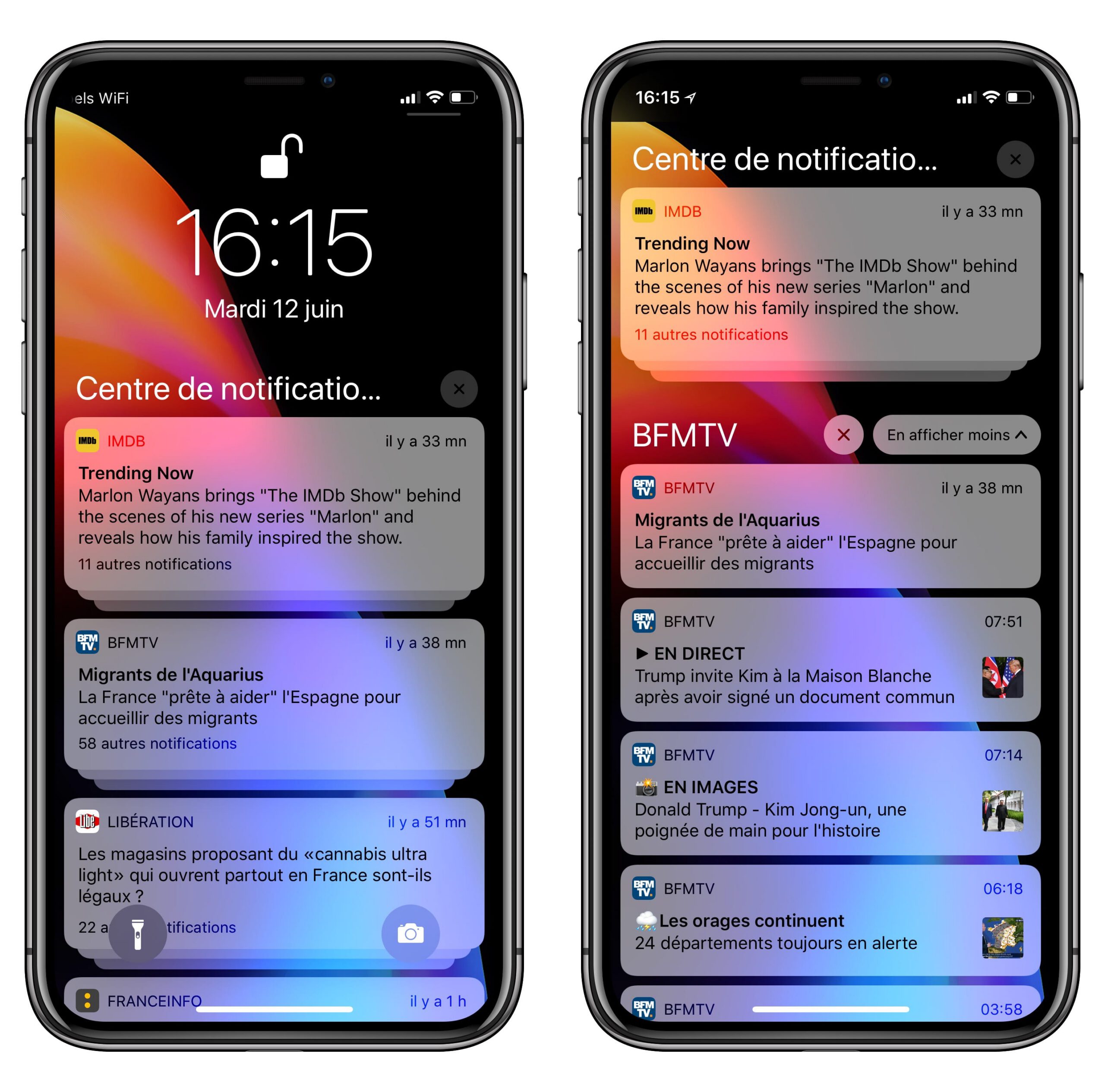 iOS 12 : les notifications mettent le paquet - iGeneration