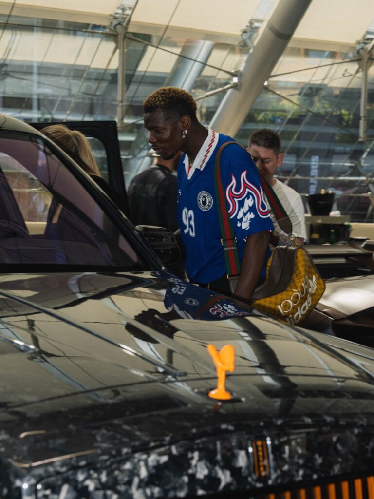 Paul Pogba à Top Marques Monaco