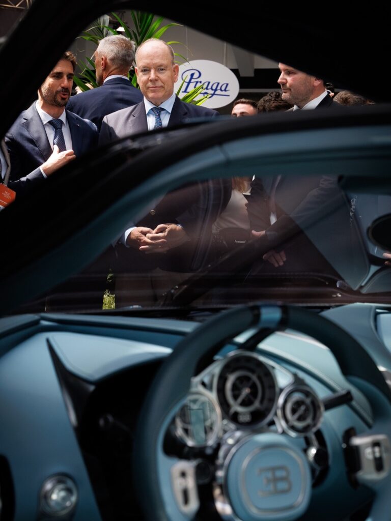 Prince Albert II au Grimaldi Forum