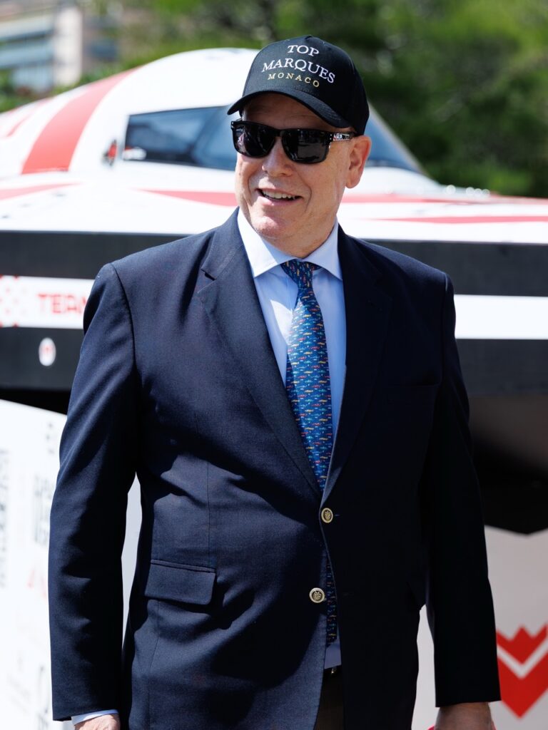 Prince Albert II à Top Marques Monaco